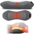 thumbnail image 5 of Triple Fusion Back Massager for Sciatica Relief, 3-in-1 Lumbar Traction Pillow with Electric Lift, Heat & Vibration for Bed Chair Office, 5 of 10