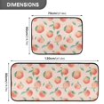 thumbnail image 3 of 2-Piece Kitchen Mat Set Non Slip Washable Floor Mats Decorative Rugs for Kitchen Sink Laundry Pale Pink Peach's Pattern, 3 of 7