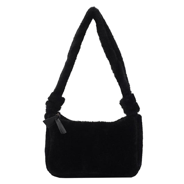 Bolso Monedero Mujer De De Invierno Para Mujer, Con Asa , Hombro, Debajo Del , s, Negro Negro Magideal Bolso Monedero Mujer