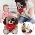 thumbnail image 2 of Juguete de cachorro con corazón: adorable peluche con una sorpresa para niños y enamorados, 2 of 8
