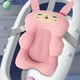 thumbnail image 3 of Alfombril de Soporte para Asiento de para Bebé Suave, Portátil para Bebés Recién Nacidos , Color Rosa+Alfombril de Soporte de a Yotijar Almohadilla de soporte para asiento de baño, 3 of 10