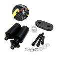 thumbnail image 4 of Almohadillas de Choque Yotijar Protección Motor Negro Deslizadores de Marco de Motocicleta, 4 of 4