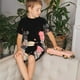 thumbnail image 4 of Balery Baker Gnome Conjunto de Pijama Infantil de Manga Corta con Estampado – Ropa de Dormir de Algodón Suave-XX-Large, 4 of 6