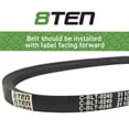 thumbnail image 3 of 8TEN Upper Transmission Drive Belt for MTD 754-04002 954-04002 810-CBL2467T, 3 of 4