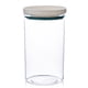 thumbnail image 1 of Wosthever Contenedor de alimentos cocina apilable a prueba de humedad organizador de granos sellado transparente soporte de almacenamiento con Azul 550ml, 1 of 6