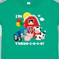 thumbnail image 4 of Inktastic Three-i-e-i-o 3rd Birthday Boys or Girls Toddler T-Shirt, 4 of 5