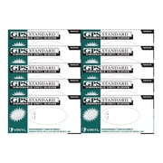 GPS Standard Disposable Vinyl Gloves, Non-Sterile, Ambidextrous, 4 Mil, Sold by Case (10 Boxes of 100 Gloves Per Box), Size Medium