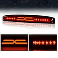thumbnail image 2 of PIT66 LED 3rd Brake Light, Fit for 2003-2006 Dodge Ram 2500 3500 X Type Led Bar High Mount Stop Light Rear Tail Cargo Lamps Red Lens Black Housing, 2 of 9