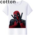thumbnail image 2 of Camiseta de algodón de verano para niños 2024, camisetas con gráficos de Deadpool de dibujos animados de Marvel, camisetas estéticas Y2K para bebés y niñas, ropa para niños, 2 of 5