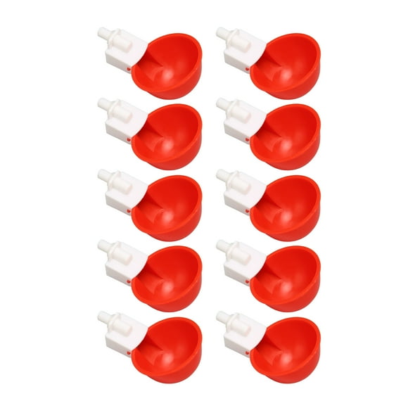 Chicken Waterers, Small Chicken Water Cups 10pcs For Chicken For Geese