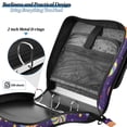thumbnail image 4 of FORMRS Zipper Binder with Shoulder Strap 2-inch Ring 500 Sheet Capacity File Bag, Candy Cosmic Swirls, 4 of 5
