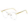 thumbnail image 2 of Gafas de ordenador Zulema Anteojos Anti Luz Azul bloque de gafas redondas blanco, 2 of 6