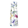 thumbnail image 4 of Midi Dresses for Women Cotton Linen Casual Summer Dresses Oversized Tunic Dress Plus Size Round Neck Printed Sleeveless Vest Dress Flowy Dress Baggy Beach Long Dress Sundress Multicolor XXXL, 4 of 5