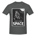 thumbnail image 4 of Bingfone I Need More Space Men'S Loose Fit Short-Sleeve Pocket T-Shirt, 4 of 7