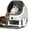 Gray, variant on LazySunsets Open Top Self-Cleaning Cat Litter Box, Smart App Control with Safety Anti-Pinch Sensors, Includes Litter Mat & Odor Fragrance Box, White