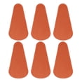 thumbnail image 1 of Uxcell 10 Pack Scissors Sheath, 2.9" x 1.5" Scissors Cover Protector PU Leather Portable Collect Bags for Eyebrow Trimming Beauty Tool Protection, Orange, 1 of 7