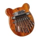thumbnail image 3 of Mini Piano de pulgar de 8 teclas, colgante compacto, regalos, pequeño instrumento musical, Piano de para amantes de la música, adornos para , Oso, 3 of 10
