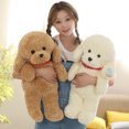 thumbnail image 2 of Peluche Kawaii de 25-48cm para niños, peluche de perro, vestido de la vida Real, suéter, regalos de cumpleaños, 1 ud., 2 of 5