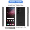 thumbnail image 2 of Galaxy S23 Ultra Case, Takfox Shockproof Rugged Full Protection Soft TPU Bumper Clear Case Shell Ultra-Thin Slim Fit Flexible Rubber Anti-Scratch Protective Phone Cover For Samsung S23 Ultra, Clear, 2 of 7