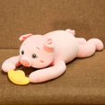 thumbnail image 1 of Large Size Soft Hugging Rabbit Dog Monkey Pig Plush Toy Cartoon Stuffed Animal Pillow Plush Soft Placating Toys For Children, 1 of 5