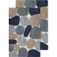 thumbnail image 3 of Chesapeake Pebbles 2 pc Blue Sienna Bath Rug Set (20"x32" & 20"x32"), 3 of 6