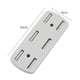 thumbnail image 4 of soportes para regleta de enchufes de pared con adhesivos, fijador de enchufes sin perforaciones, organizador de cables autoadhesivo, estante para tablero de alimentación, almacenamiento de pared para, 4 of 8