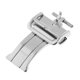 thumbnail image 3 of Cierre desplegable de correa de cuero Yuyangstore 18 mm / 20 mm acero inoxidable pulido, 3 of 8