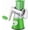 Green, variant on Kitchen Roller Vegetable Slicer Vertical Vegetable Cutter Rotary Grater Slicer For Fruit Vegetables And Nuts (Red)