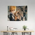 thumbnail image 3 of Hunter X Hunte kurapika Tapestry Anime Poster Large Background Wall Art Bedroom Wall Decor for Birthday Party 80x60in, 3 of 8