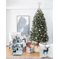 thumbnail image 3 of Christmas Cushion Covers Xmas Christmas Decorations Stag Navy Blue White Throw Pillow Cover 18x18 Inch Set of 4 Christmas Decor 45x45cm, 3 of 5