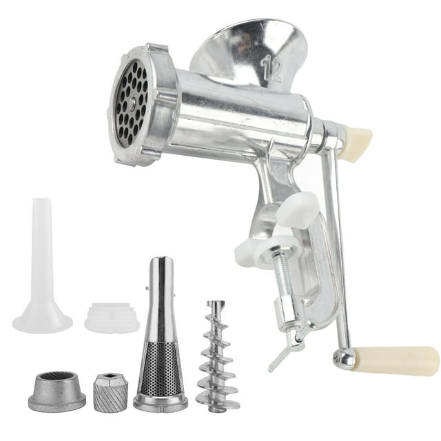 Picadora de carne Manual, picadora de aleación de aluminio, embutidor de salchichas, accesorio de cocina