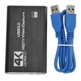 thumbnail image 2 of 4K Video Capture Card, 1080P 60Hz USB Video Capture Card High Stability Plug and Play 500MB/s 5 Ports Fast Transfer Speed with Loop Out for Laptop, 2 of 7