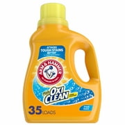 Angle View: Arm & Hammer OxiClean Fresh Scent Liquid Laundry Detergent, 61.25 oz