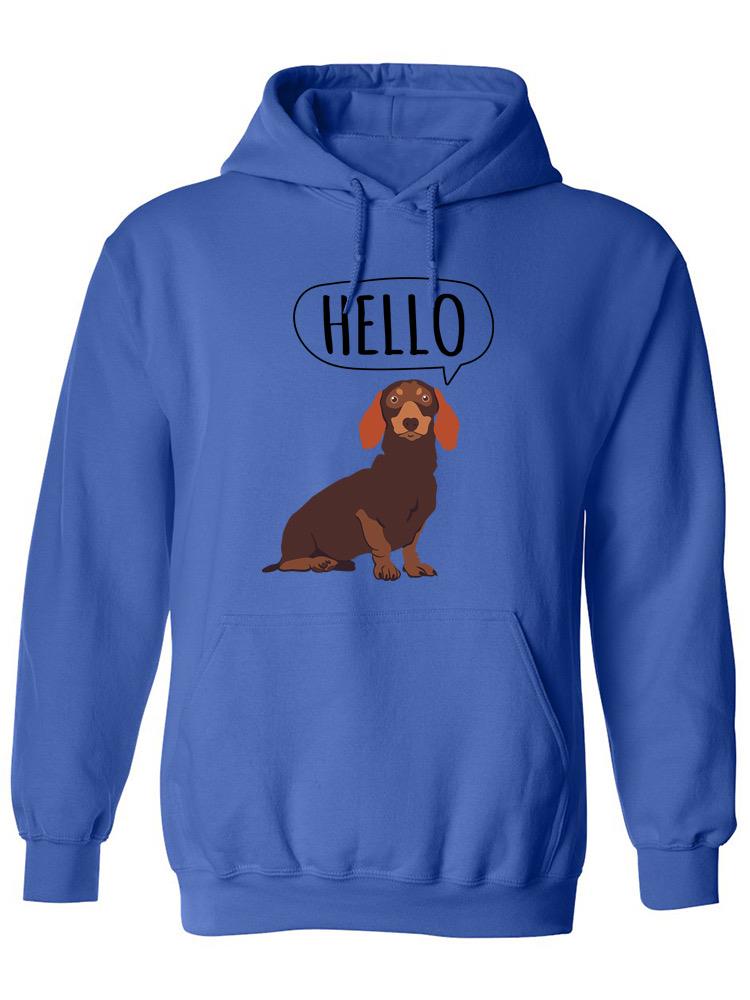 dachshund hoodie women's