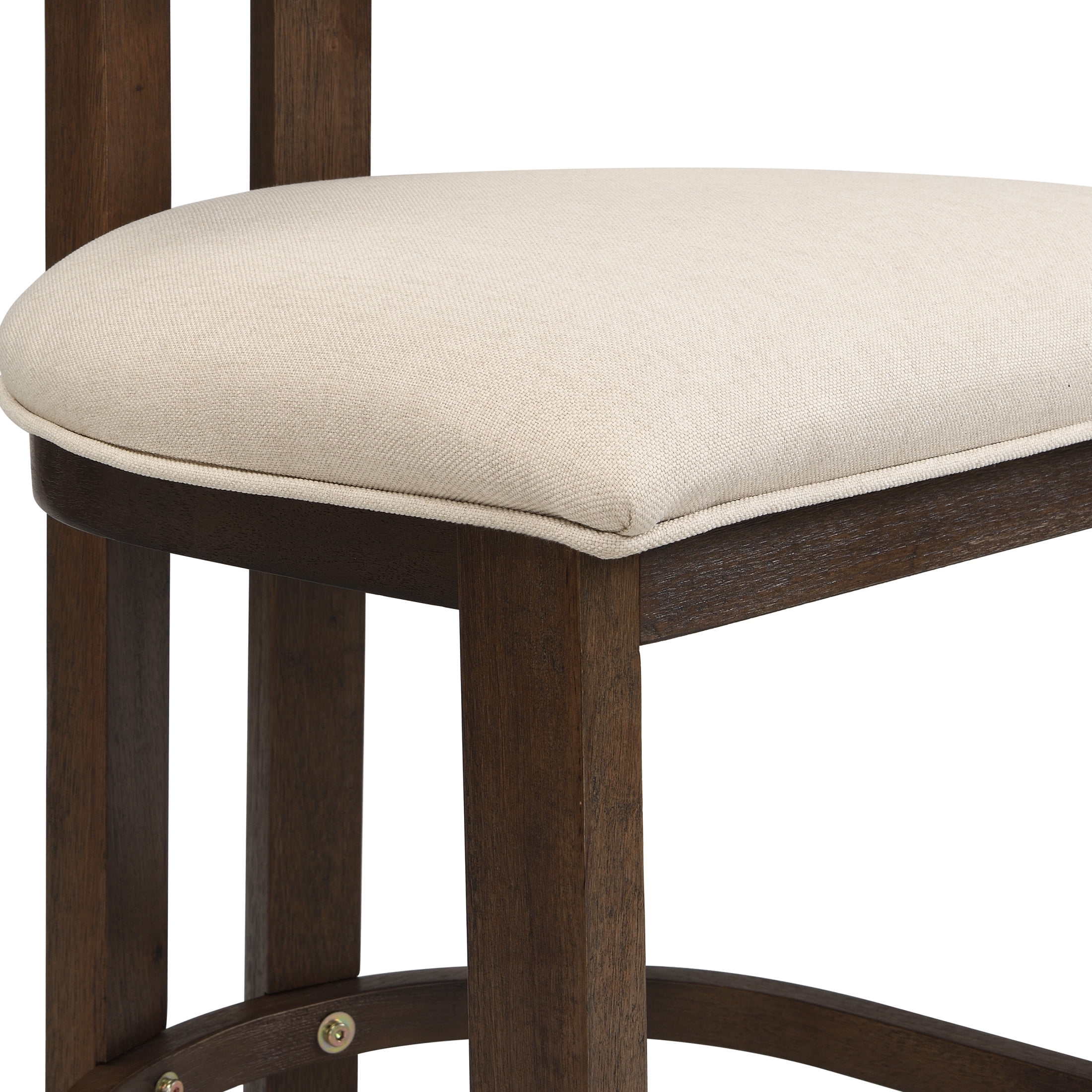 Christopher Knight Home 5-Piece Modern Counter Height Dining Table with Armless Bar Stools, Walnut