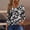 Black D Women Clothing, variant on Loose Pleated Ornamental Button Tunic Tops Womens Summer Tops Floral Graphic Tops Square Neck 3/4 Sleeve T Shirts for Women Simple Date