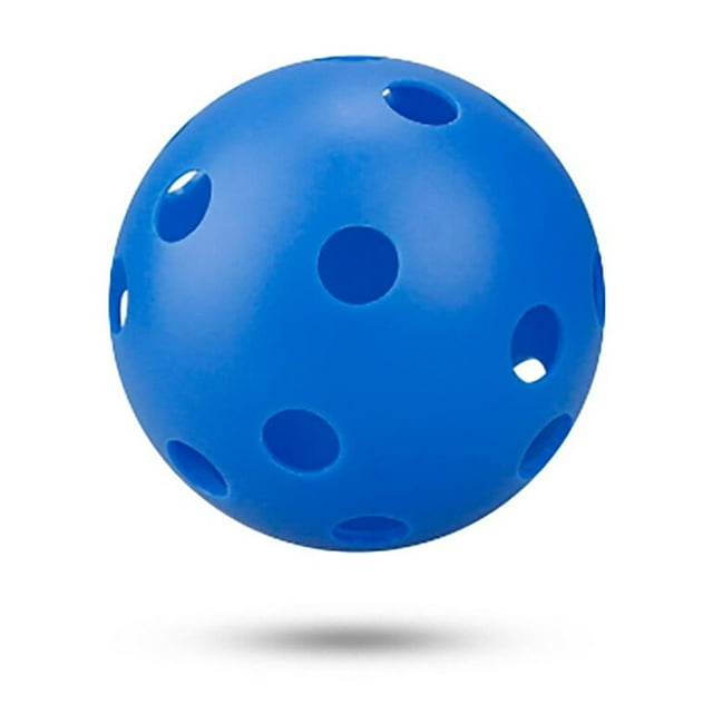 serony Balle pour Animal Multicolore Format Compact Outils de Jeu Jouets pour Chiot Ajourés Jouet pour Chien Léger Récupère 26 Trous Accessoire d'Entraînement Bleu