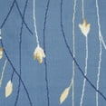 thumbnail image 4 of Nourison Grafix Transitional Botanical Light Blue 2'3" x 7'6" Area Rug, (8' Runner), 4 of 7