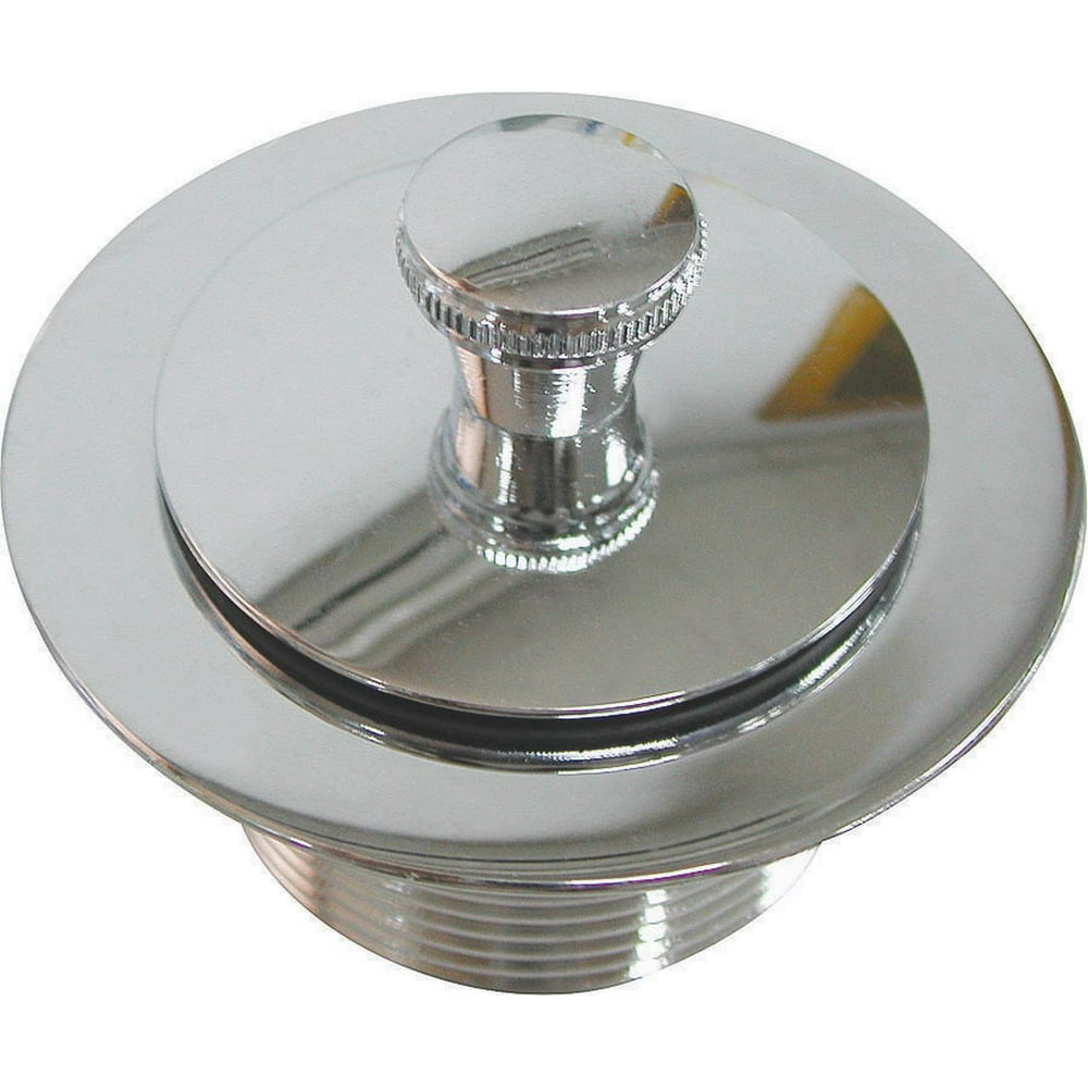 Worldwide Sourcing Lift And Turn Bath Drain Assembly Chrome Plated