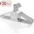 thumbnail image 2 of Mr. Pen- Wire Hangers, 20 Pack, Metal Hangers for Clothes, Wire Clothes Hangers, Metal Coat Hangers, Wire Coat Hangers, 2 of 9