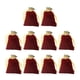 thumbnail image 2 of GOOHOCHY 10 bolsas de terciopelo con cordón, bolsas de almacenamiento, organizador de tela de terciopelo, bolsas de regalo para joyería, regalo pequeño (rojo oscuro), 2 of 8