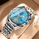 thumbnail image 1 of Reloj para hombre, resistente al agua, informal, con luz nocturna, de cuarzo y aleación, 1 of 6