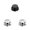 White 2 Packs & Black 1 Pack, variant on Kitchen Timer Chef Cooking Timer Clock With Loud Alarm No Batteries Required 100% Mechanical Magnetic Backing Exquisite Stainless Steel Body