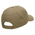thumbnail image 4 of I sleep Around Embroidered Low Profile Dyed Cotton Twill Cap - Khaki OSFM, 4 of 5