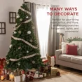 thumbnail image 5 of Árbol de Navidad Premium con 1200 puntas y soporte de metal, ligero y fácil de montar, árbol de Navidad de cuerpo completo, 5 of 5