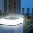 thumbnail image 4 of Solar Lights Outdoor Color Changing Solar Lights for Posts, Deck, Fence, Patio, Garden, Pond, Pool - Waterproof - (Color Changing2pcs), 4 of 5