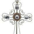 thumbnail image 6 of DecMode 10"H, 6"W Metal Traditional Crosses, Multi Colored, 3 - Pieces, 6 of 18