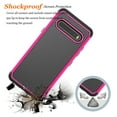 thumbnail image 3 of LG V60 Case, LG G9 ThinQ / LG V60 ThinQ Case, Takfox Hybrid Dual Layer Shockproof Case Rubber Silicone & Plastic Scratch Resistant Bumper Grip Sturdy Hard Phone Cases Cover For LG V60 [Rose Red], 3 of 6