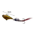 thumbnail image 6 of 14g Fishing Lure Simulated Vivid Fisheyes Sharp Hook Bright Color Reusable Catch Fishes Universal Spinnerbait VIB Bass Fishing Artificial Bait Fishing Equipment, 6 of 8