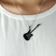 thumbnail image 5 of Collar de guitarra europea y americana estilo hip-hop Joker joyería de acero de titanio que no se desvanece collar, 5 of 6